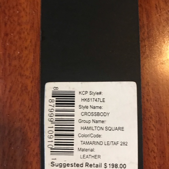 Kenneth Cole NWT crossbody - Picture 4 of 6